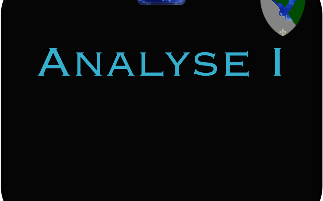 Analyse I – INPV